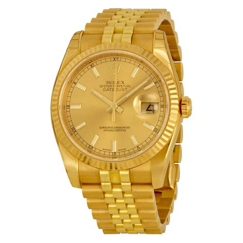 how much gold in rolex datejust|rolex datejust yellow gold price.